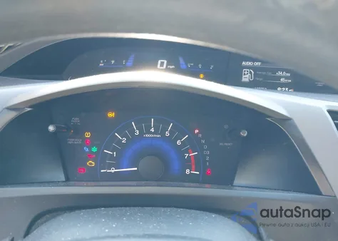 2012 Honda Civic Lx z USA, uszkodzony, nr VIN 19XFB2F58CE359949